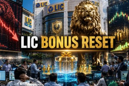 LIC Shares Halve on Bonus Issue Record Date, Actual Fall Just 1.5%