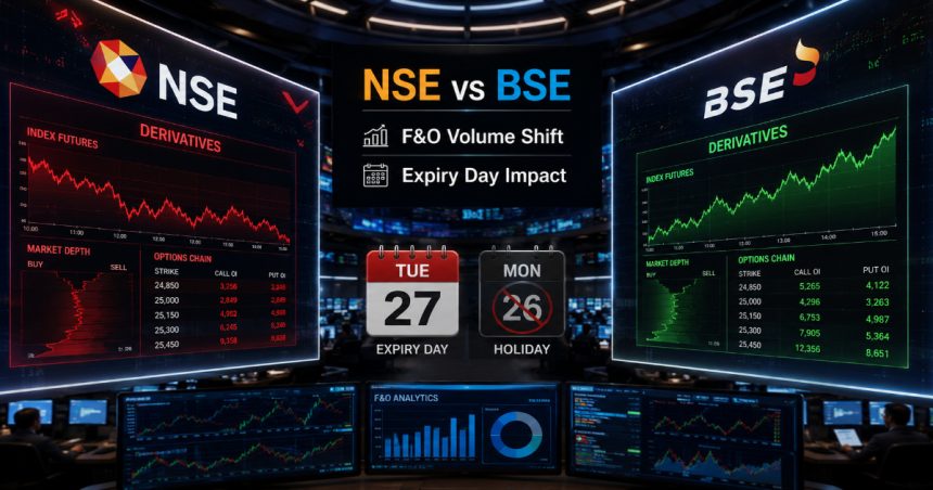 NSE Says Expiry Day Holidays Distorted April F&O Data as BSE Overtakes in Turnover