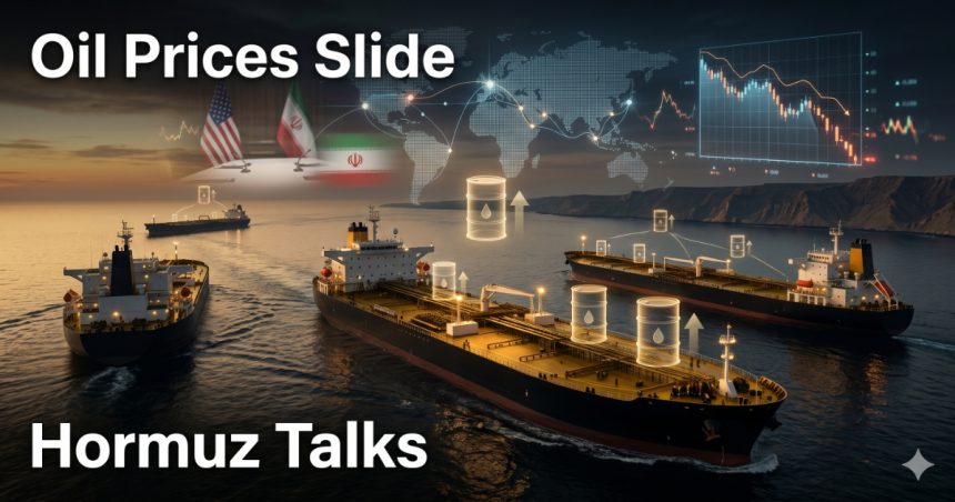 Oil Drops Below $100 Again as US-Iran Talks Ease Supply Fears
