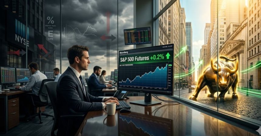 S&P 500 Futures Rise 0.2% After Index Posts Best Month Since 2020