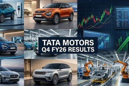 Tata Motors Q4 FY26 PAT Falls 32% to Rs 5,783 Cr; Stock Up 8%