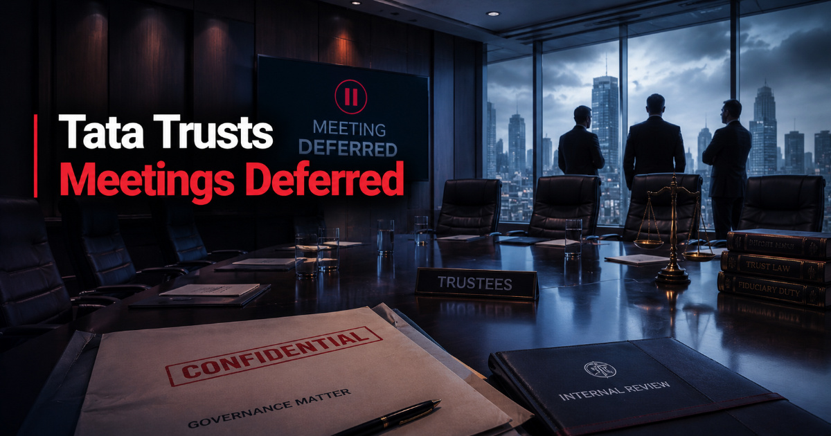 Tata Trusts Defer All May 16 Meetings Am...