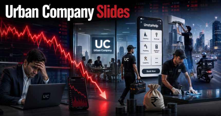 Urban Company Shares Crash 10% as InstaHelp Investments Trigger Sharp Q4 Losses