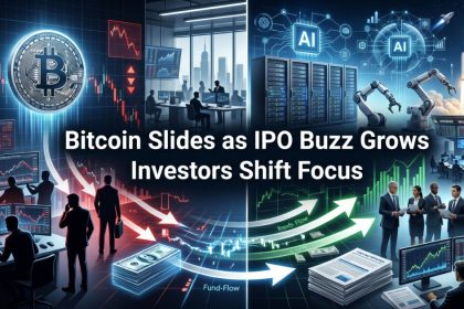Bitcoin Hits 4-Month Low as $350 Billion IPO Wave Draws Capital Away From Crypto