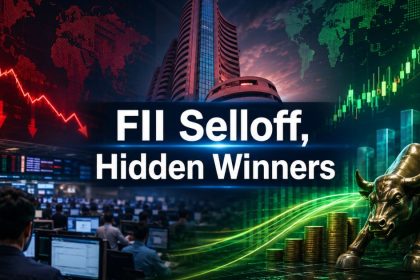 FII Sold ₹5.5 Lakh Crore — But Quietly Bought These 84 Stocks