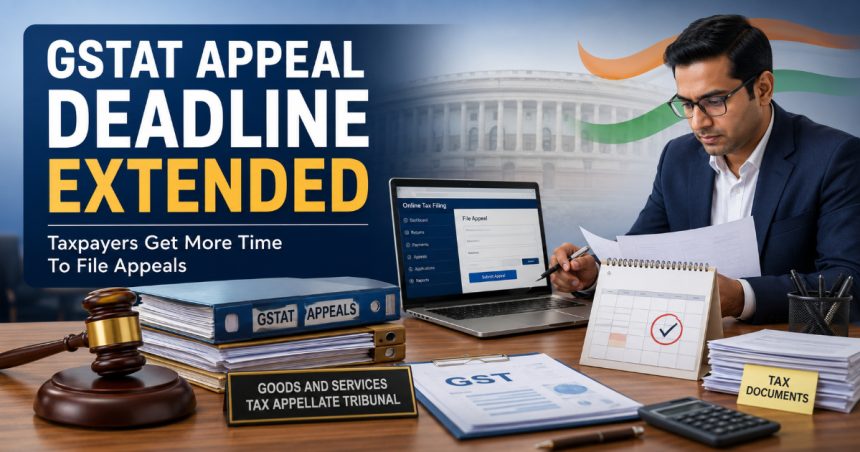 GSTAT appeal filing deadline extended to July 31 after portal rush