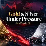 Gold Falls 1.2%, Silver Tumbles 2.8% on US Inflation Data; Metal Stocks Fall