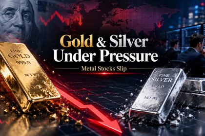 Gold Falls 1.2%, Silver Tumbles 2.8% on US Inflation Data; Metal Stocks Fall