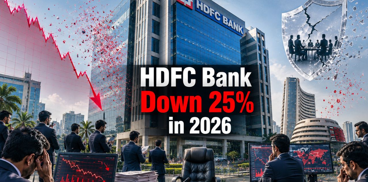 HDFC Bank Down 25% in 2026 as Governance Probe Triggers FII Exit