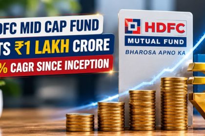 HDFC Mid Cap Fund Hits ₹1 Lakh Crore: The Mid-Cap Giant Just Got Bigger