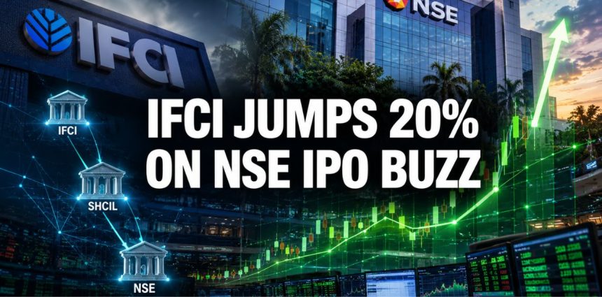 IFCI Hits Upper Circuit as NSE IPO Filing Nears: Why the Stock Jumped 20%