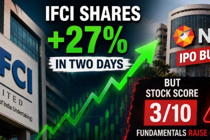 IFCI Shares Surge 27% in Two Days on NSE IPO Buzz — But Its Stock Score Tells a Different Story