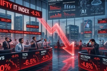 IT Stocks Crash up to 8% as Accenture Cuts FY26 Guidance; Infosys Hits 5-Year Low, TCS Nears 6-Year Low