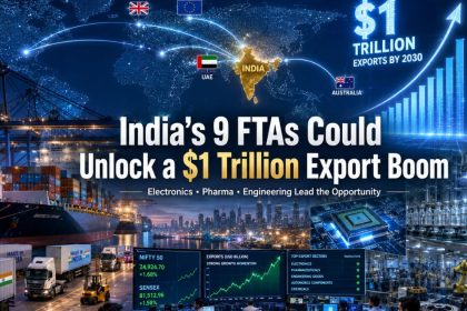 India FTA $1 Trillion Export Target by 2030: Stocks to Watch