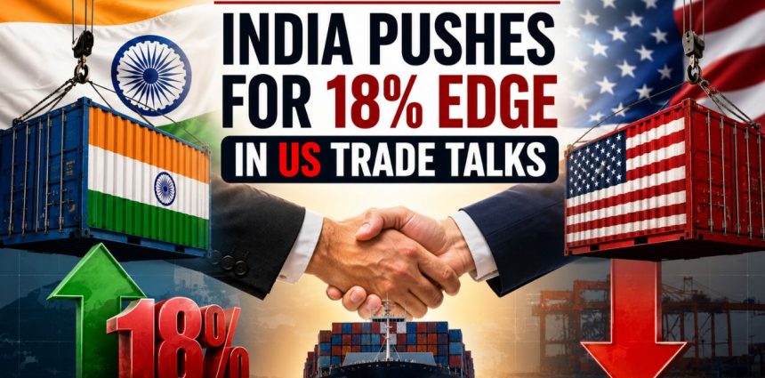 India Seeks 18% US Tariff Deal as July 24 Deadline Nears