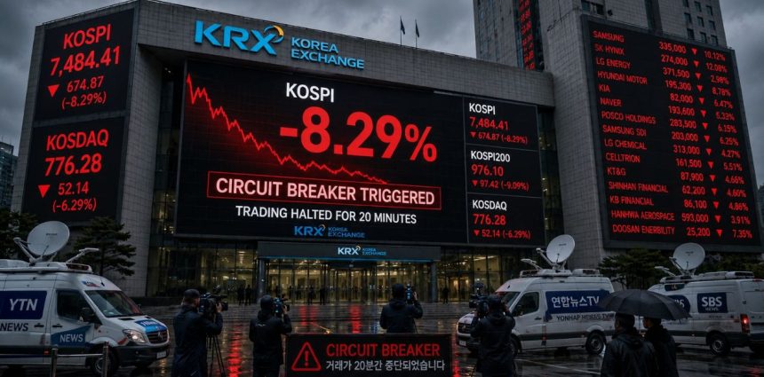 KOSPI Circuit Breaker Triggered: SK Hynix Crashes 12%, Samsung Drops 10% on June 23