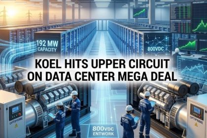 Kirloskar Oil Engines Hits 20% Upper Circuit on 192 MW HyperNext Data Centre Deal