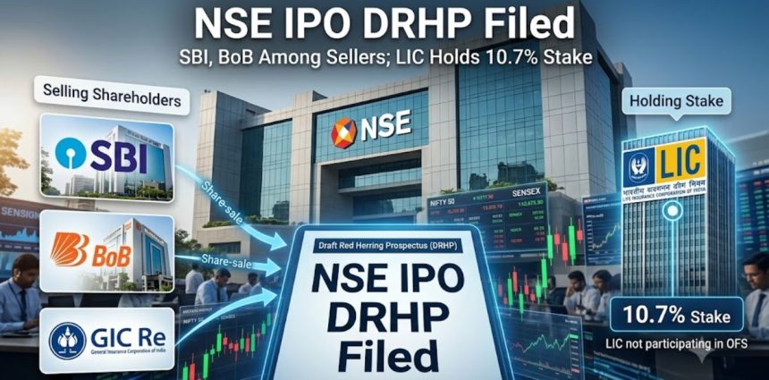 NSE IPO DRHP Filed: SBI, Bank of Baroda Among Sellers, LIC Holds Stake