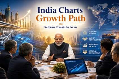 PM Modi’s Economic Growth Meeting Comes as Global Risks Put Markets on Alert