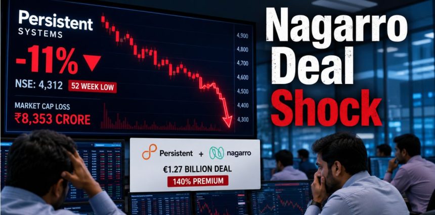 Persistent Systems Crashes 11%: Is Nagarro Deal Too Costly?