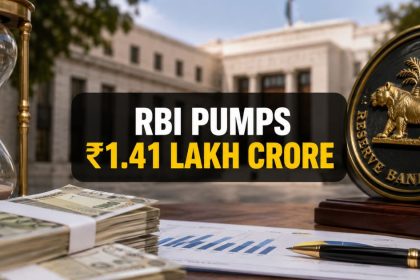 RBI Injects ₹1.41 Lakh Crore After Banking Liquidity Turns Negative