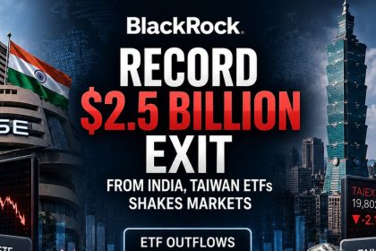 Record $2.5 Billion Exit From BlackRock India, Taiwan ETFs Shakes Markets