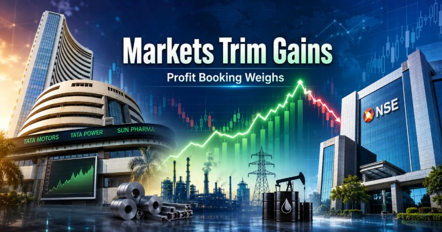 Sensex Erases 700-Point Rally Before Close — Metal Selloff and Profit Booking Drag Nifty Lower