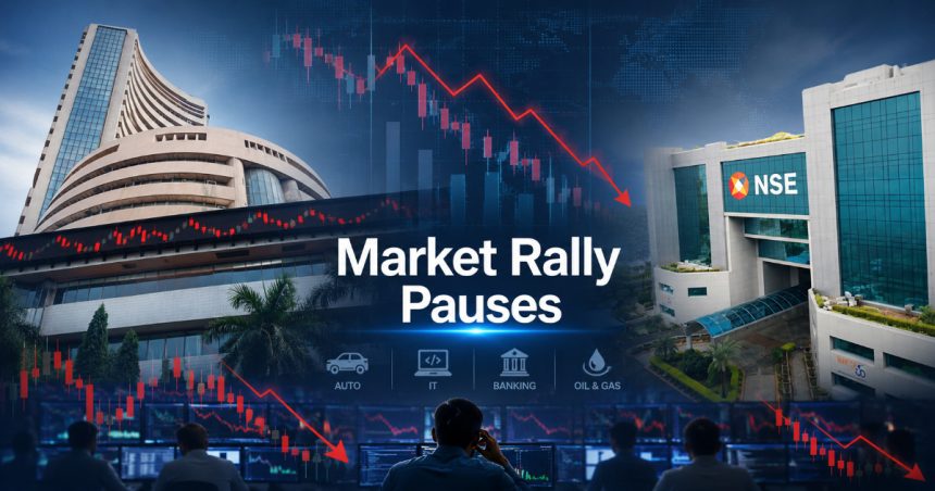 Sensex Falls 372 Points, Nifty Ends Below 24,000 as Auto, IT and Banking Stocks Drag Markets
