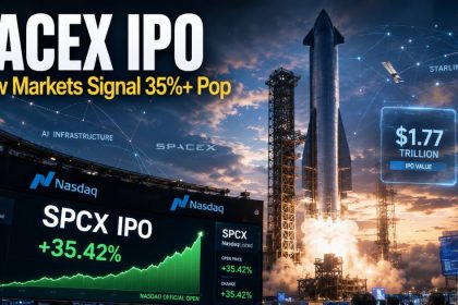 SpaceX IPO Opens Today: Shadow Markets Price a 35%+ Pop as Wall Street Splits on Valuation