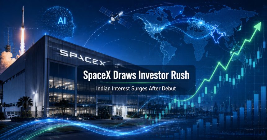 SpaceX Hits 20% of US Stock Platform Volumes From Indian Investors on Listing Day