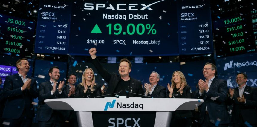 SpaceX IPO Ends With $2 Trillion Shock: SPCX Jumps 19% in Biggest Stock Market Debut Ever