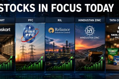 Stocks in Focus Today: Lenskart, PFC, RIL, Hindustan Zinc & Tata Consumer