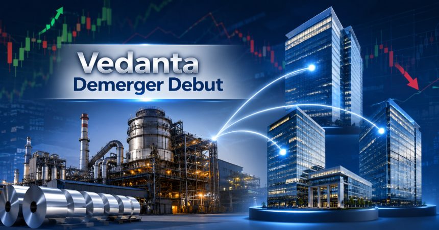 Vedanta Demerger Goes Live Aluminium Falls 5%, Yet Group Value Beats Rs 773 Pre-Split Price