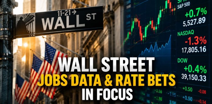Wall Street Eyes Jobs Report as Rate Hike Fears Weigh on Tech Rally
