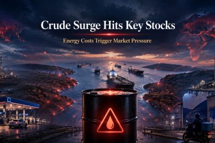 Why BPCL, Asian Paints and Eternal Stocks Fell as Brent Crude Nears $100