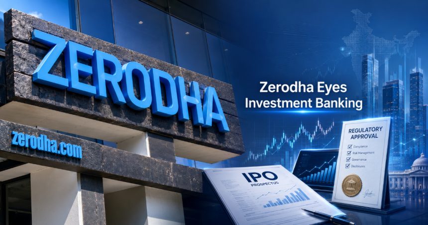 Zerodha Applies for SEBI Merchant Banking Licence to Enter IPO and Investment Banking Business