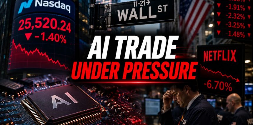 AI Trade Faces Its Biggest Test Yet as Nasdaq Slides Nearly 3% for the Week