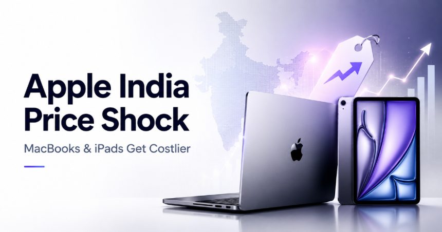 Apple India Price Hike MacBook, iPad Costs Rise Up to 70%, May Slow 2026 Sales