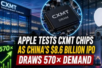 Apple Tests CXMT Chips as China's $8.6 Billion IPO Draws 570× Demand