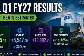BEL Q1 Results: Profit Beats Estimates as ₹73,882 Crore Order Book Stays in Focus