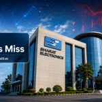 Bharat Electronics Q1 Revenue Up 25%, Profit Up 8%, But Margins Miss — Stock Falls 4%