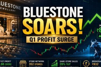 BlueStone's Q1 Profit Sparks 35% Rally; Can the Jewellery Stock Climb Further?