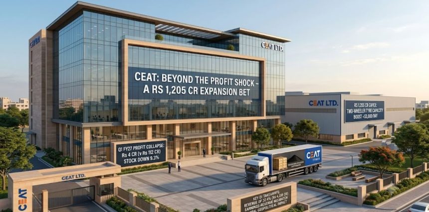 CEAT's Rs 4 Crore Profit Shock Sends Stock Down 9%; What Went Wrong?