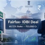 Fairfax Reportedly Selected for 60.72% IDBI Bank Stake Sale in ₹53,000 Crore Deal