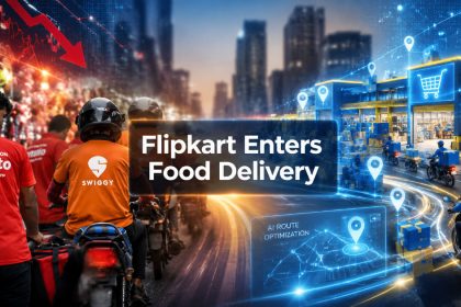 Flipkart to Enter India's Food Delivery Market, Swiggy and Zomato Shares Dip Up to 4%