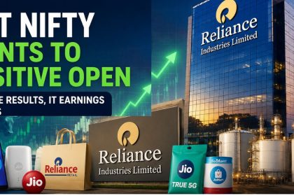 GIFT Nifty Points to Positive Open; Reliance Results, IT Earnings in Focus