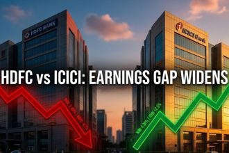 HDFC Bank Stock Falls Despite 5% Profit Growth; ICICI Bank Extends Its Lead