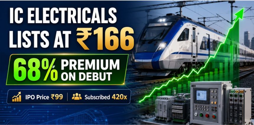 IC Electricals Shares Jump 68%: Why This Railway IPO Drew Huge Demand