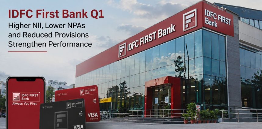 IDFC First Bank Q1: Higher NII, Lower NPAs and Reduced Provisions Strengthen Performance