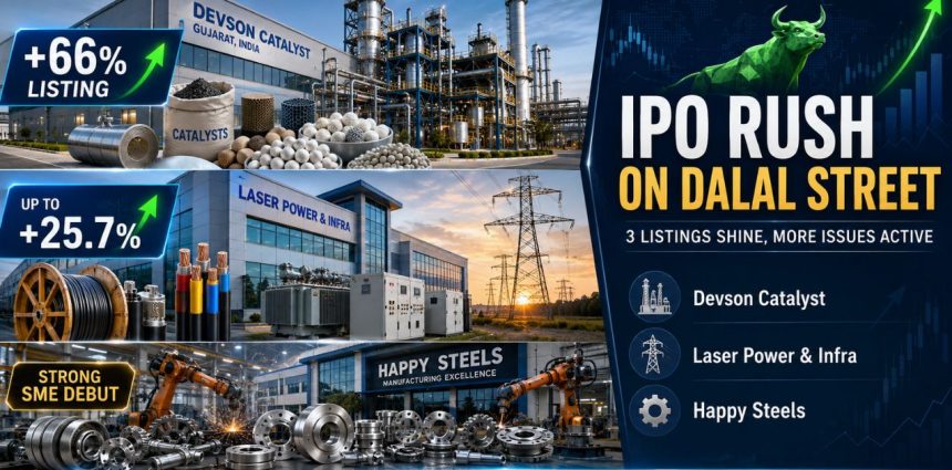 IPO Market Fires on All Cylinders as Devson Jumps 66% and SBI Funds Enters Final Hours